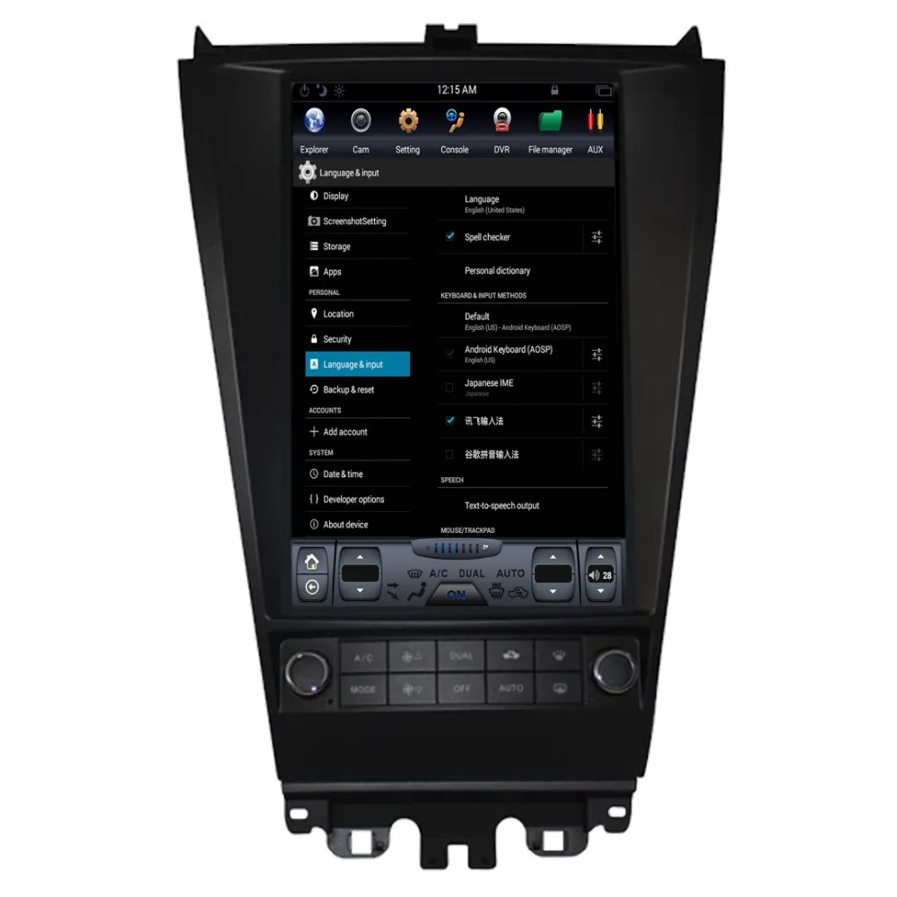 Clearance Android car video recorder 8.1 Tesla style car multimedia system gps tracker For HONDA ACCORD 7 seven 2003-2007 car head unit 3 Clearance Android car video recorder 8.1 Tesla style car multimedia system gps tracker For HONDA ACCORD 7 seven 2003-2007 car head unit 3