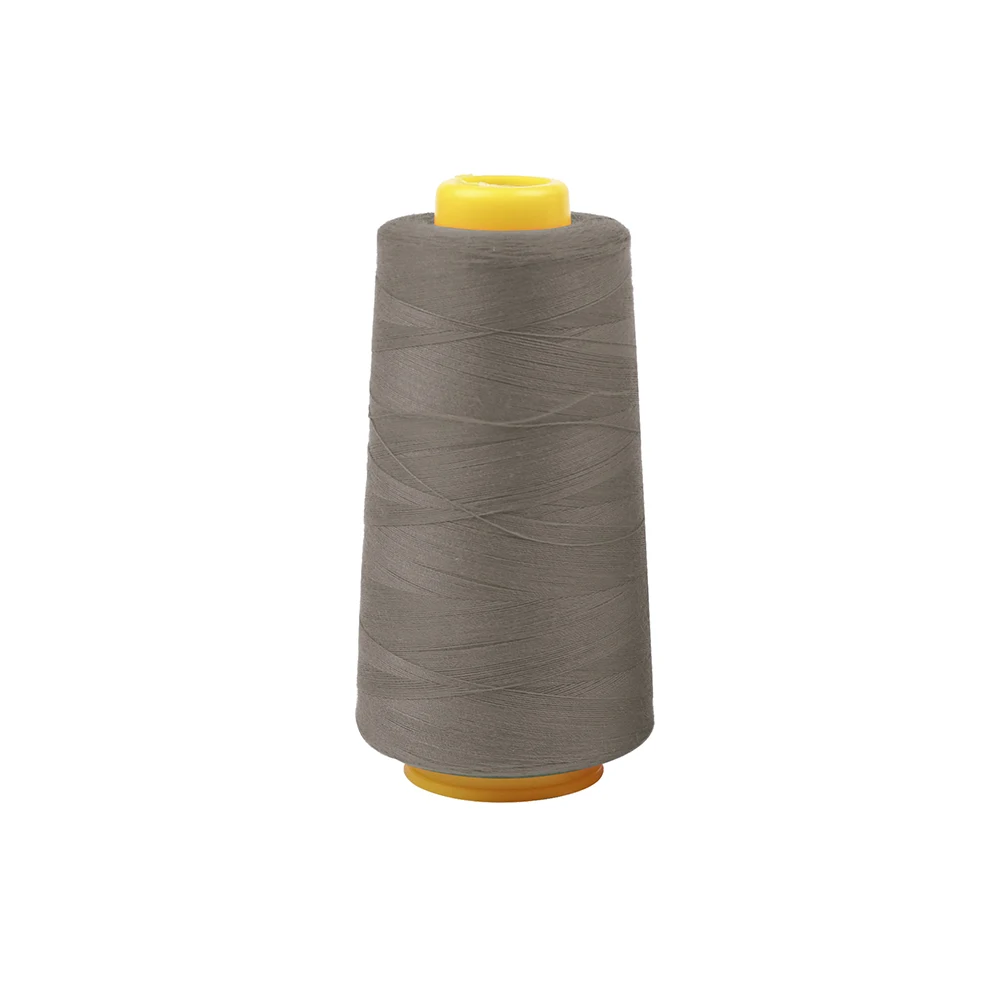 1 gray 3000/7200 ярдов швейная нить полиэфирная оверлок конус многофункциональная катушка для DIY ручного шитья швейная машина ручная линия - Цвет: 1 gray