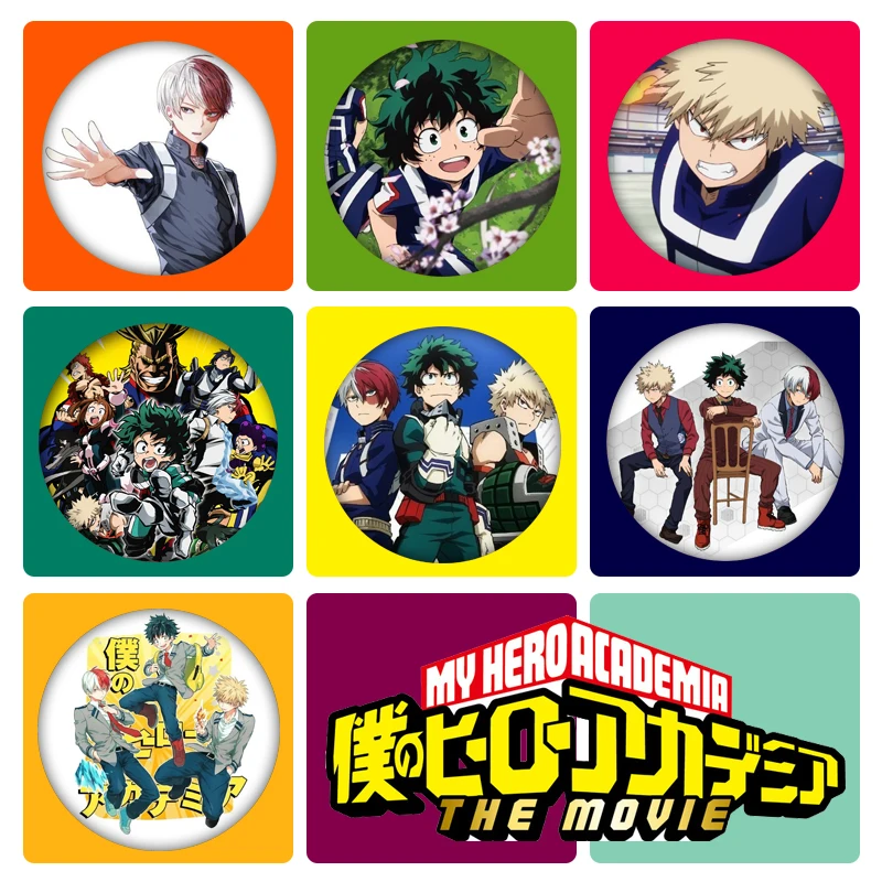 Аниме-значок Nengdou T21 My Hero Academia брошь аксессуары для одежды шляпы рюкзака