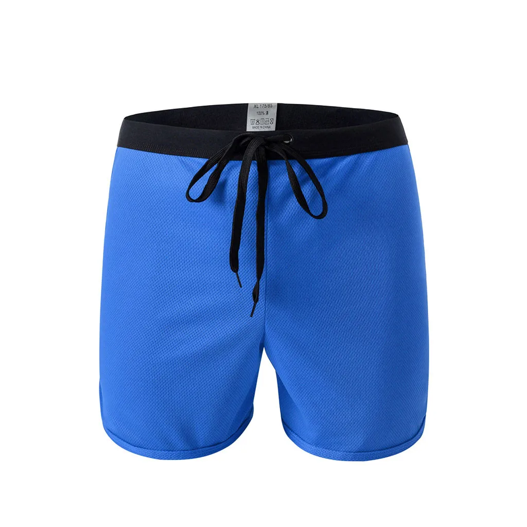 Blue Спортивные штаны, мужское нижнее белье, шорты, мужские винтажные шорты, мужские шорты, одежда для купания, домашняя сексуальная пижама, шорты, cueca masculina - Цвет: Blue