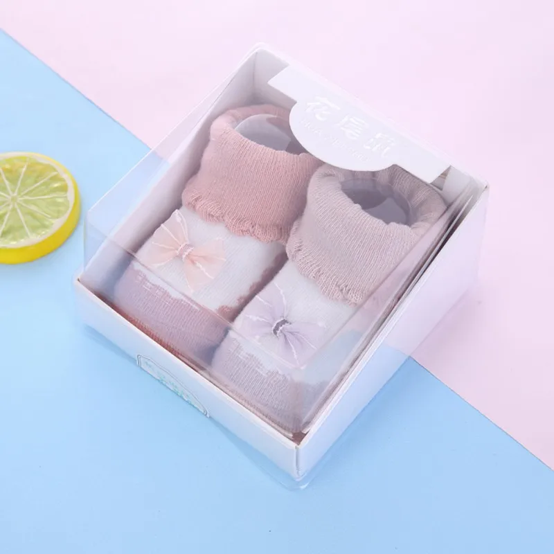 2pcs/set Baby socks rubber anti slip floor cartoon kids Toddlers autumn spring Fashion Animal newborn Cute 0-6-12month