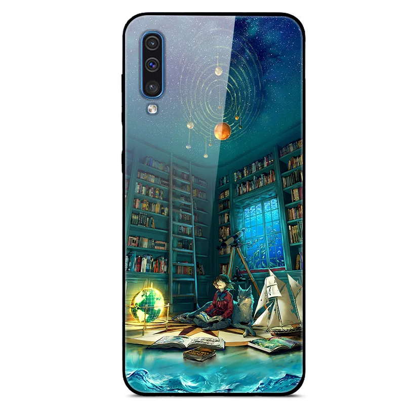 new 18 D Honor 7X Чехлы для huawei Honor 7X стекло Жесткий принт задняя крышка для huawei Honor 7X Чехол Мягкий ТПУ бампер Honor 9x pro - Цвет: new 18