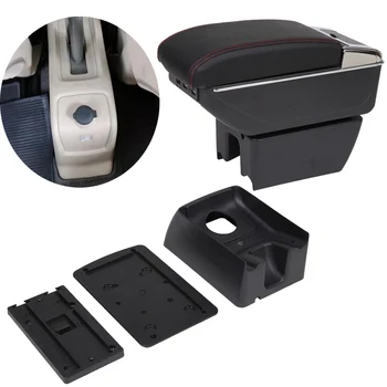 

For Suzuki Ertiga armrest box armrest universal car center console modification accessories double raised with USB