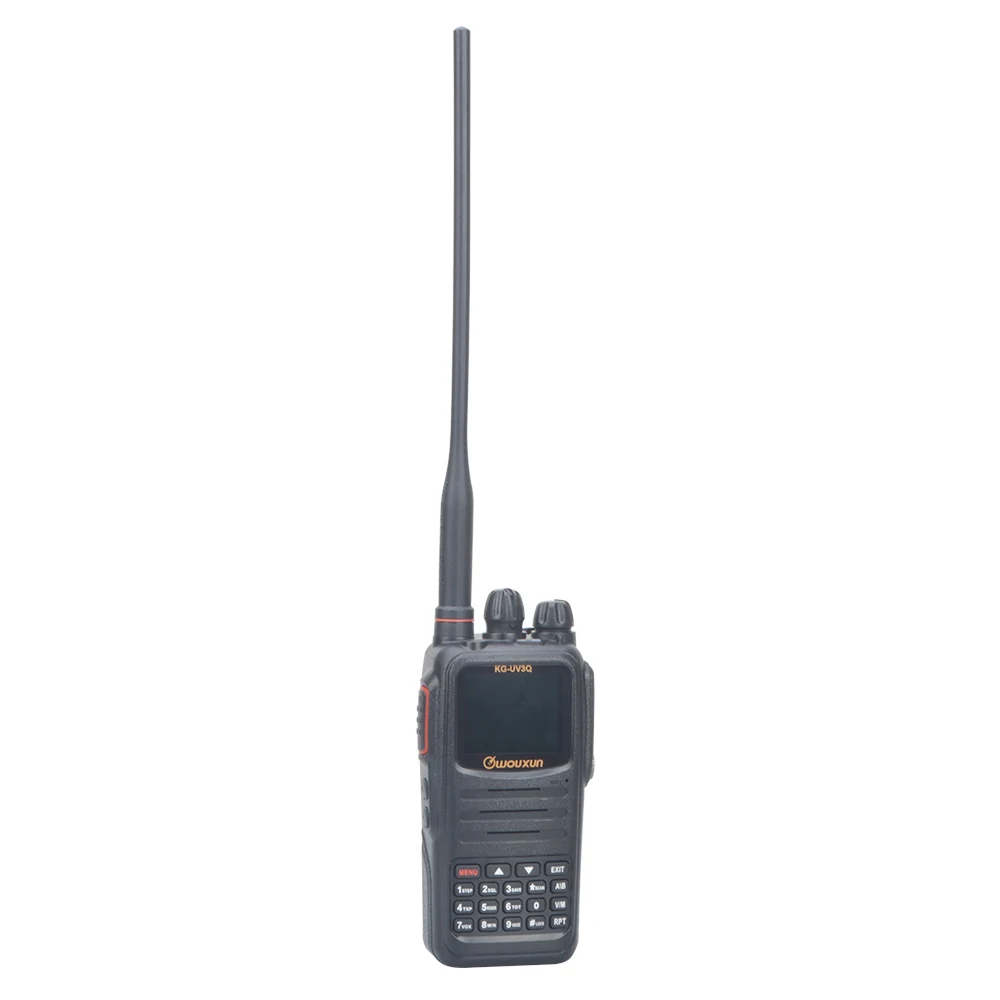 Рация Wouxun KG-UV3Q Двухдиапазонная VHF 10 Вт UHF 8 портативная аналоговая двухсторонняя