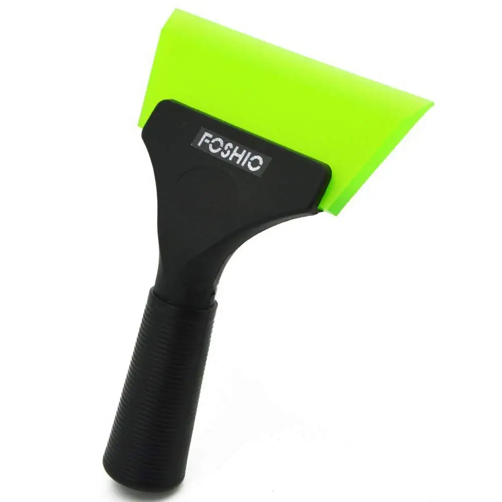 Rubber Blade Scraper Car Wash Window Tinting Kitchen Cleaning Squeegee