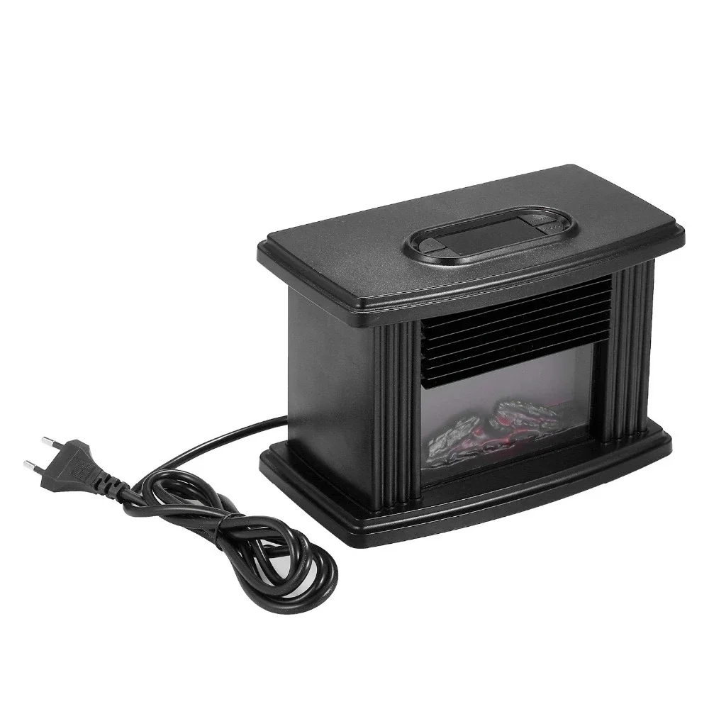 Tool Parts 1000W Electric Fireplace Heater Portable Desktop Flame