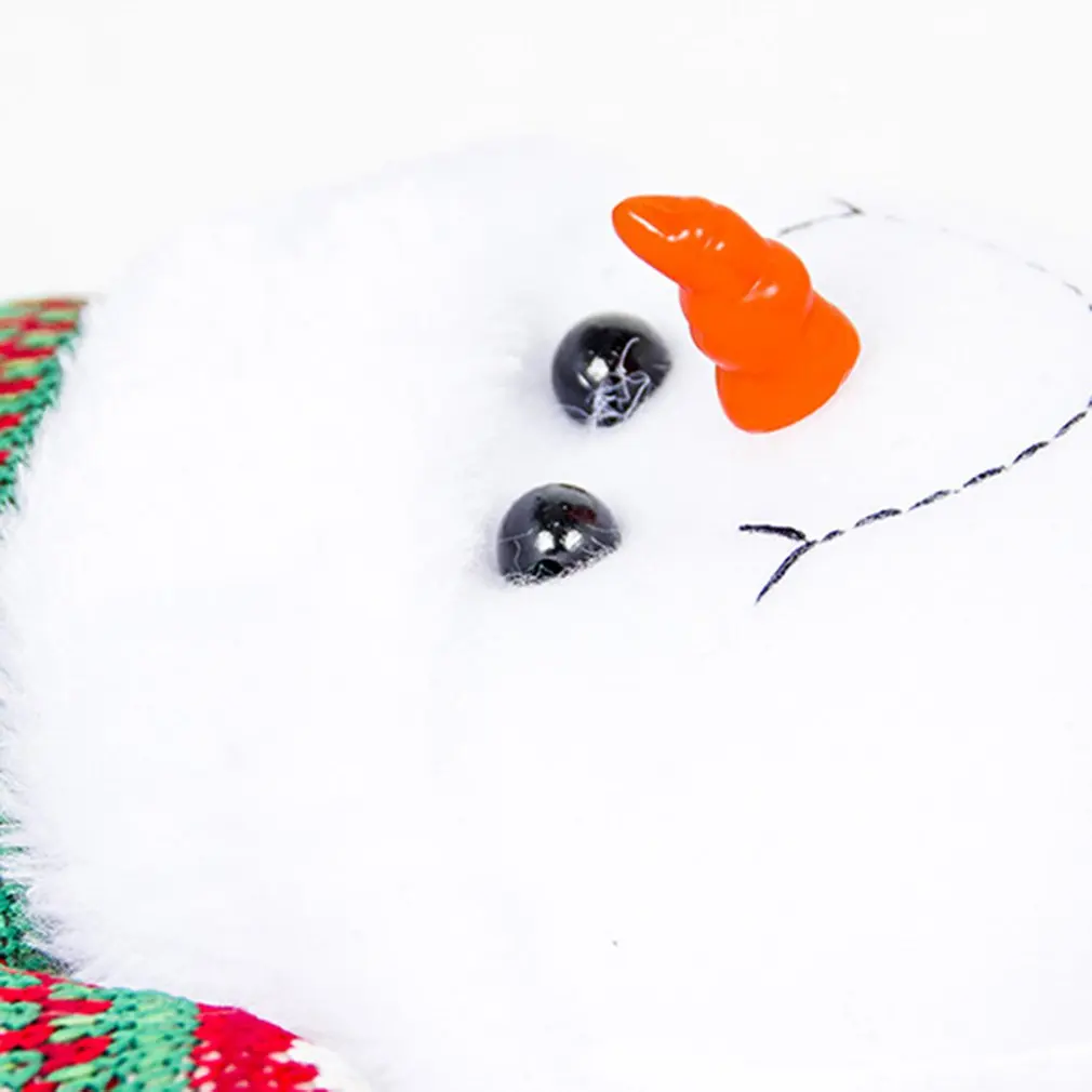 Christmas decorations Santa Claus plush pendant Christmas tree creative pendant doll Christmas decorationSnowman