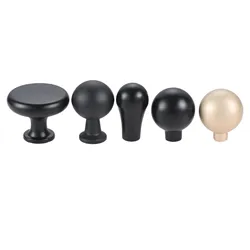 1 pc morden black  Drawer Pull  Door Handles Wardrobe Kitchen Cabinet Knobs home decor Furniture fittings Hardware