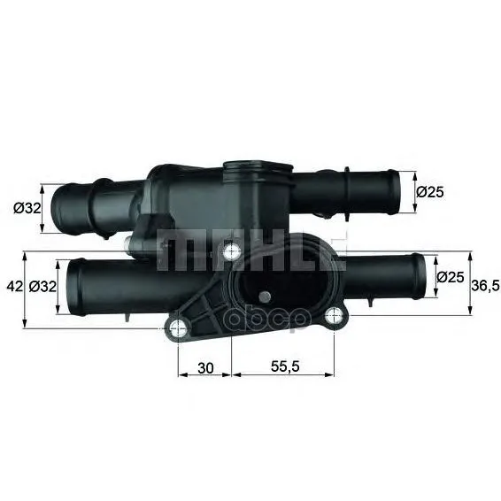 Термостат Vag A3/G4/Bora/Octavia 1.6 00-10 Mahle/Knecht Tm2105 Mahle/Knecht арт. TM2105