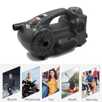 

120PSL DC 12V Multiple Functions Air Compressor high pressure dual use Electric Inflatable Pump For motorcycles SUV Balls boats