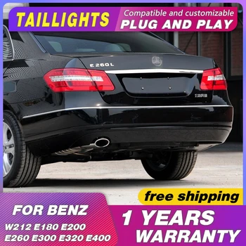 

Car styling for Benz W212 E180 E200 E260 E300 E320 E400 LED 2009-2012 Taillight Rear Lamp Parking Brake Turn Signal Light