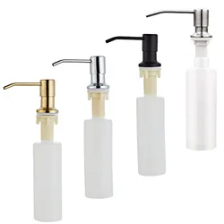 304  Soap Bottle Liquid Soap Dispenser Extension Tube Kit for Kitchen Bathroom Metal Built In Liquid Soap Detergent Dispensers