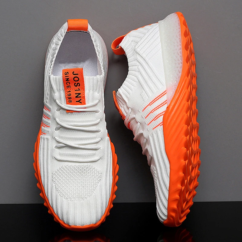 black and orange sneakers women's