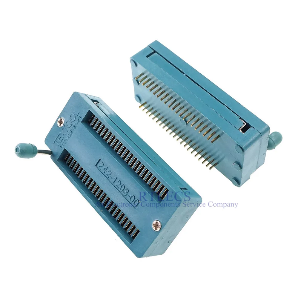 soquete 42 pinos passo 1.78mm 1.778 imprensa-ajuste