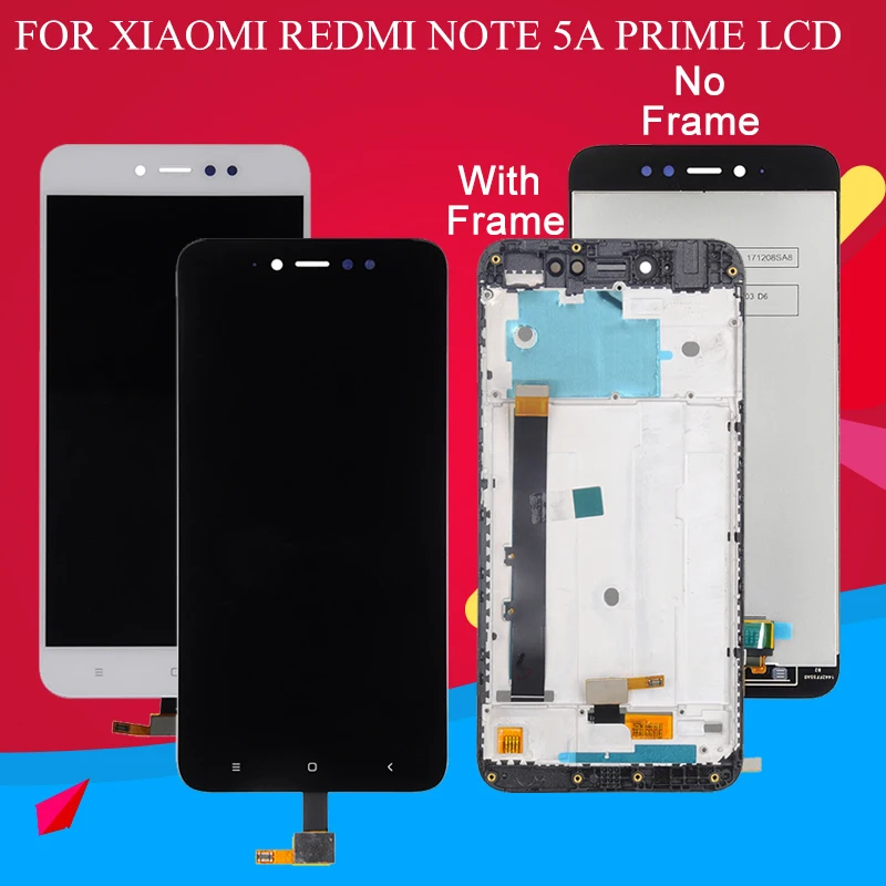 Dinamico для Redmi Note 5A Prime Lcd Y1 дисплей Xiaomi Lite сенсорный экран дигитайзер сборка|Экраны