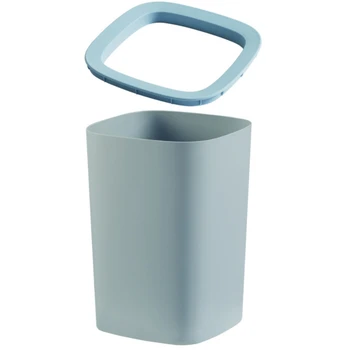 

1 Set Trash Cans Recycle Bin Cube Garbage Kitchen Living Room Waste Garbage Bin Home Storage Paper Basket Office Thickened Trash