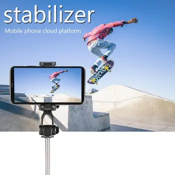 

Single Axis Anti Shake Balance Timer Tripod Mobile Phone Pan Head Stabilizer Shaking Live Video Intelligent Outdoor Self