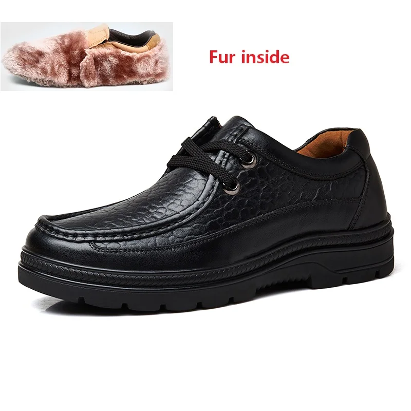 

High Quality Men's Casual Shoes 100% Genuine Leather Lightweight Shoes for Men Business Nonslip Soft Bottom Luxury Male Shoes