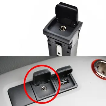 

Black ​AUX Switch Plastic Auto Audio Radio Connector Wire Adapter Jack