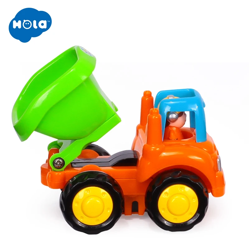 HOLA TOYS 326C+ 326D 2 шт./партия детская Игрушечная машина мини-самосвал Грузовые автомобили игрушки модель автомобиля для детей Подарки
