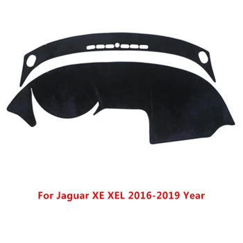 

SJ Non-Slip Car Inner Auto Dashboard Cover Dashmat Pad Carpet Sun Shade Dash Board Cover For JAGUAR XE XEL 2016 2017 18 2019