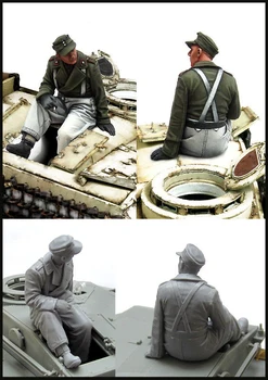 

1/35 StuG Crewman (1 figures) toy Resin Model Miniature Kit unassembly Unpainted