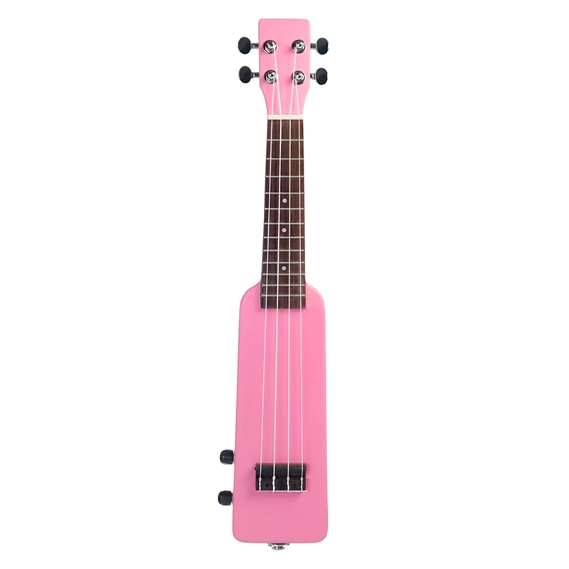 21 inch Electric Ukulele Ukulele Uke Kit with Gig Bag 3.5mm Audio Cable Silent Electric Ukulele Soprano Uke