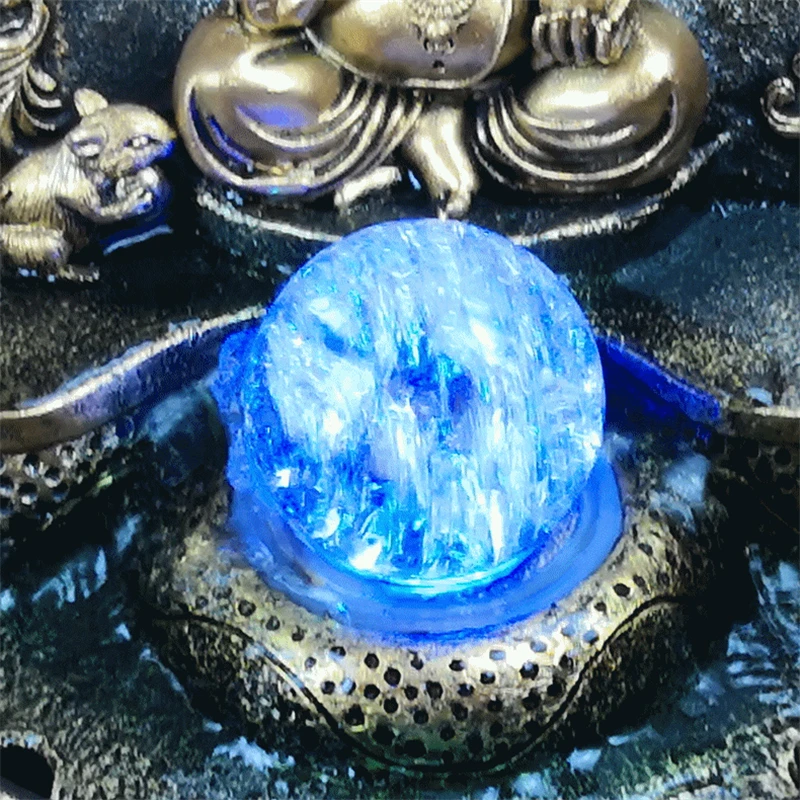 ガネーシャ　噴水加湿器 象神ガネーシャラッキー噴水装飾品幸運風水風水クラフトギフト