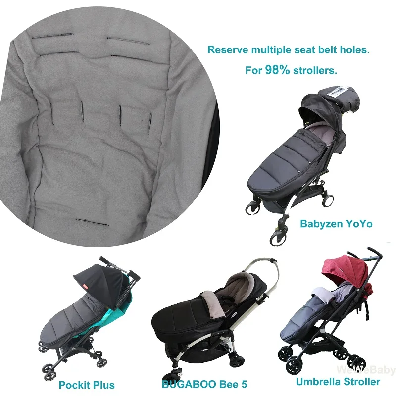 Зимняя детская коляска аксессуары для ног спальный мешок Babyzen YOYO BUGABOO BEE5 Cybex Goodbaby
