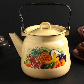 

Spherical teapot "Ecuador", 3.5 l, fawn color