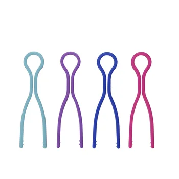 

50pcs Colorful Quilting Bobbin Thread Holders Plastic Sewing Machine Clip Wire Sewing Clamps Random Color