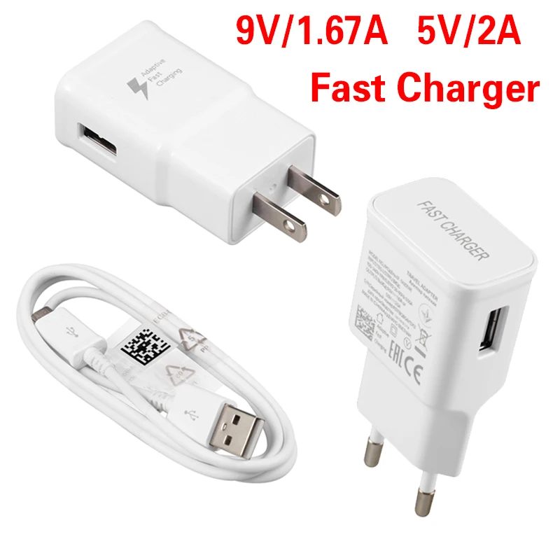 

9V 1.67A Quick Wall Fast Charger For Samsung S8 S9 Note 8 5V 2A Travel Charge For Huawei Xiaomi Phone Charger