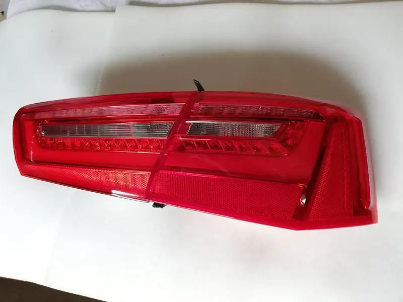 Лампа Neblineros Para боковой сигнал поворота авто автомобили Drl светодиодные фары Задние Автомобильные фары в сборе 12 13 14 15 для Audi A6L