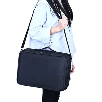 

Women Toiletry Kit Organizer Cosmetic Storage Bag Large Capacity Zipper Pouch Lightweight Cosmetic Space-saving Kit