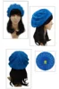 Gorros de punto para mujer, Boina lisa, Boina de Ganchillo, 8 colores, primavera, verano y otoño ► Foto 2/5