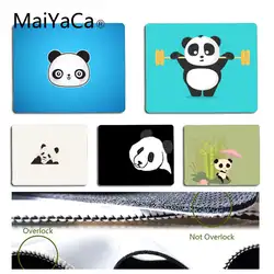 MaiYaCa пользовательские кожи России Алмазная Вышивка Милая панда скорость мыши розничная продажа маленький резиновый коврик для мыши размер