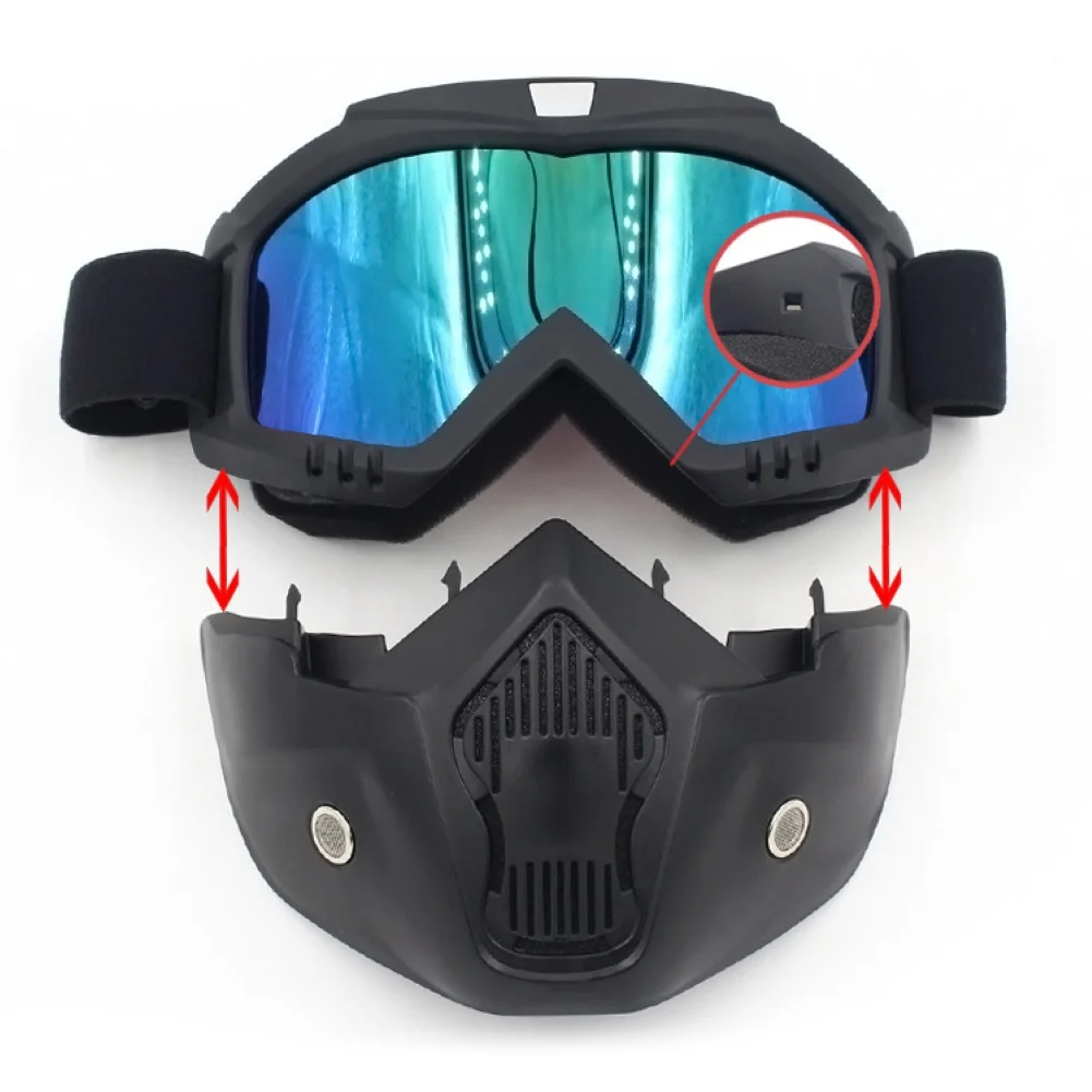Мужская и женская Пыленепроницаемая маска для велоспорта с защитой от УФ-лучей, очки для велосипеда, ветрозащитные зимние теплые очки, сноуборд велосипед, лыжные маски