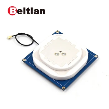 

BEITIAN GNSS GPS antenna for ZED-F9P module RTK Drone Base UAV UGV GPS GLO GAL BDS GNSS L1,L2 IPEX 1.13 cable 10.0CM BT-5610C