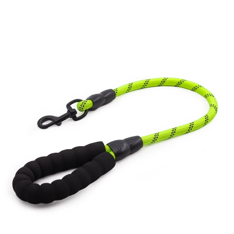 EXCELLENT ELITE SPANKER Short Style Pet Dog Leash Outdoor Training Dogs Traction Rope Can Extend Large Dog Leash with Handle 