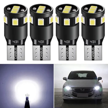 

4x T10 W5W LED LED Bulbs Canbus For Car Parking Position Lights Interior Lamp For Acura RDX TL TSX MDX TE RSX MDX INTEGRA