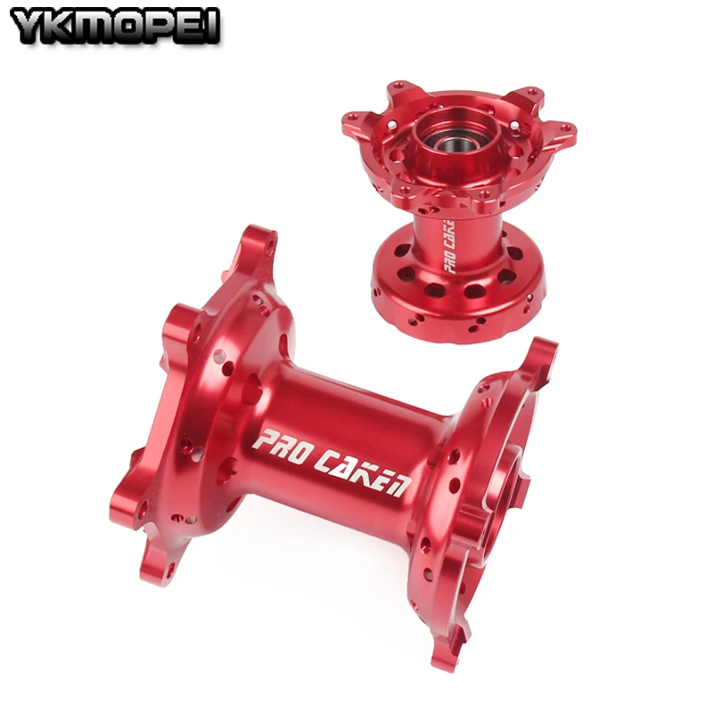 CNC полный набор передних и задних ступиц колеса 36 отверстий для CR125/250 2002-2007 CRF 250 CRF450R/X 2002-2012