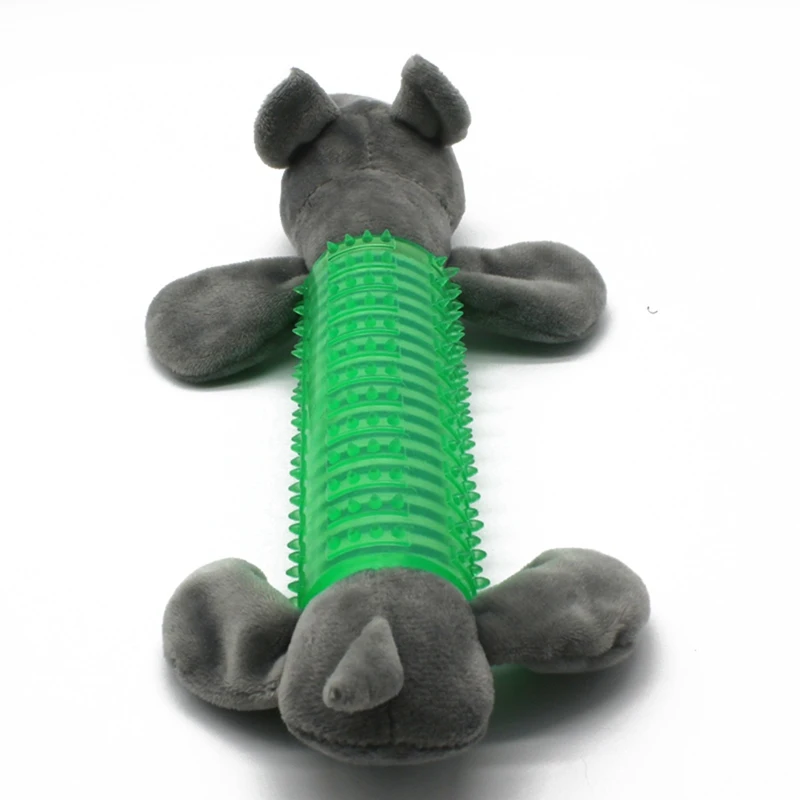 Puppy Dog Bite Resistant TPR жевательный пищащий игрушка для домашней собаки милая кукла для животных для собак для чистки зубов