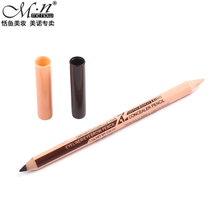 

Menow Miele Makeup P09015 Dual Purpose Double Headed Eyeliner Eyebrow Pencil Concealer Pen eyepencil