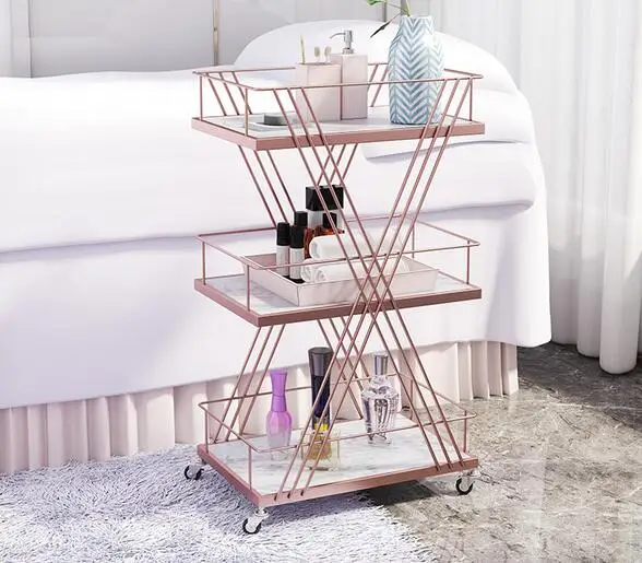 

Hair dresser Hair salon special storage hair salon tool car hair stylist shelf barbershop tool cabinet