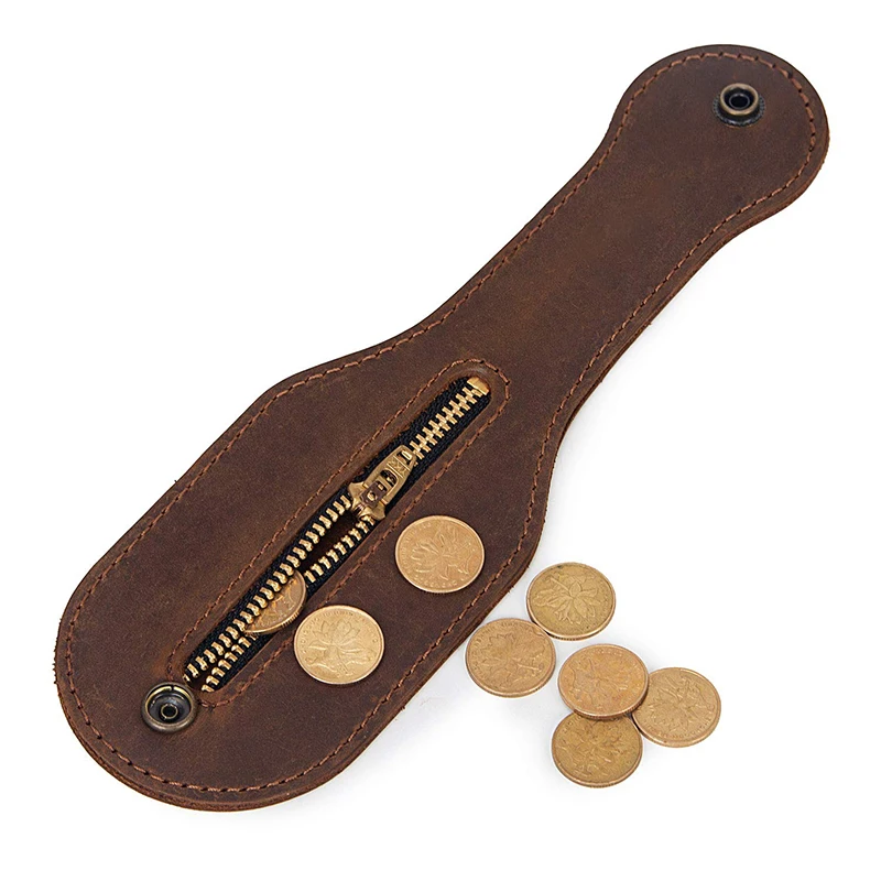 Self Defence Slapjack Coin Purse Leather Coin Purse Racket Leather