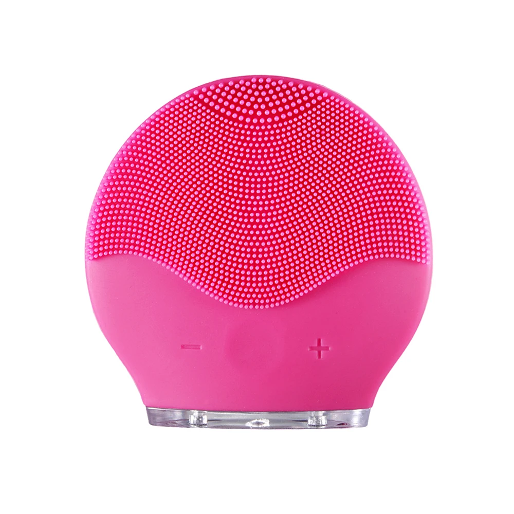 

Ultrasonic Vibration Electric Facial Cleansing Face Washing Brush Skin Blackhead Remover Pore Cleaner Face Massage