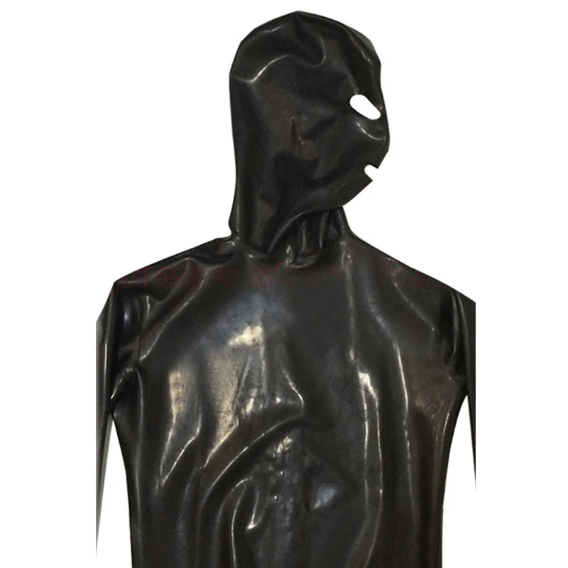 Wetlook Fetish Men Clothes PVC Leather Bodysuit Jumpsuit Male Full Body Bondage Pole Dance Costumes Sexy Tight Gay Pants for Sex
