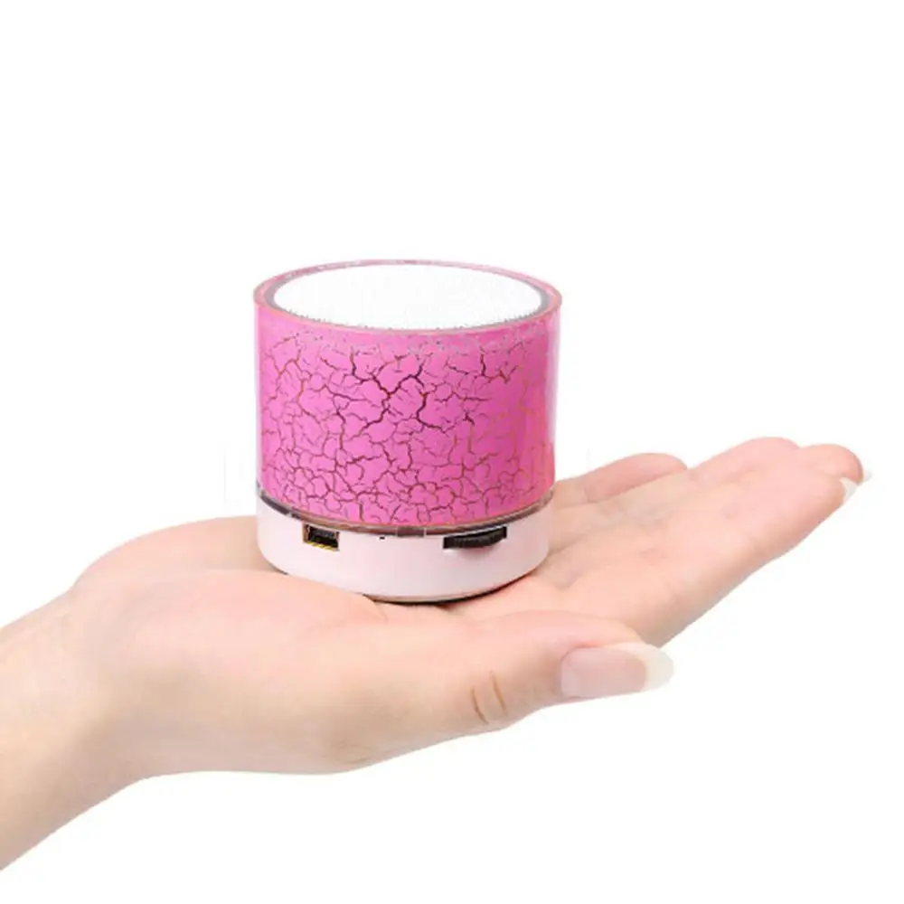 A9 Bluetooth динамик мини беспроводной громкоговоритель Crack LED TF FM USB Сабвуфер bluetooth