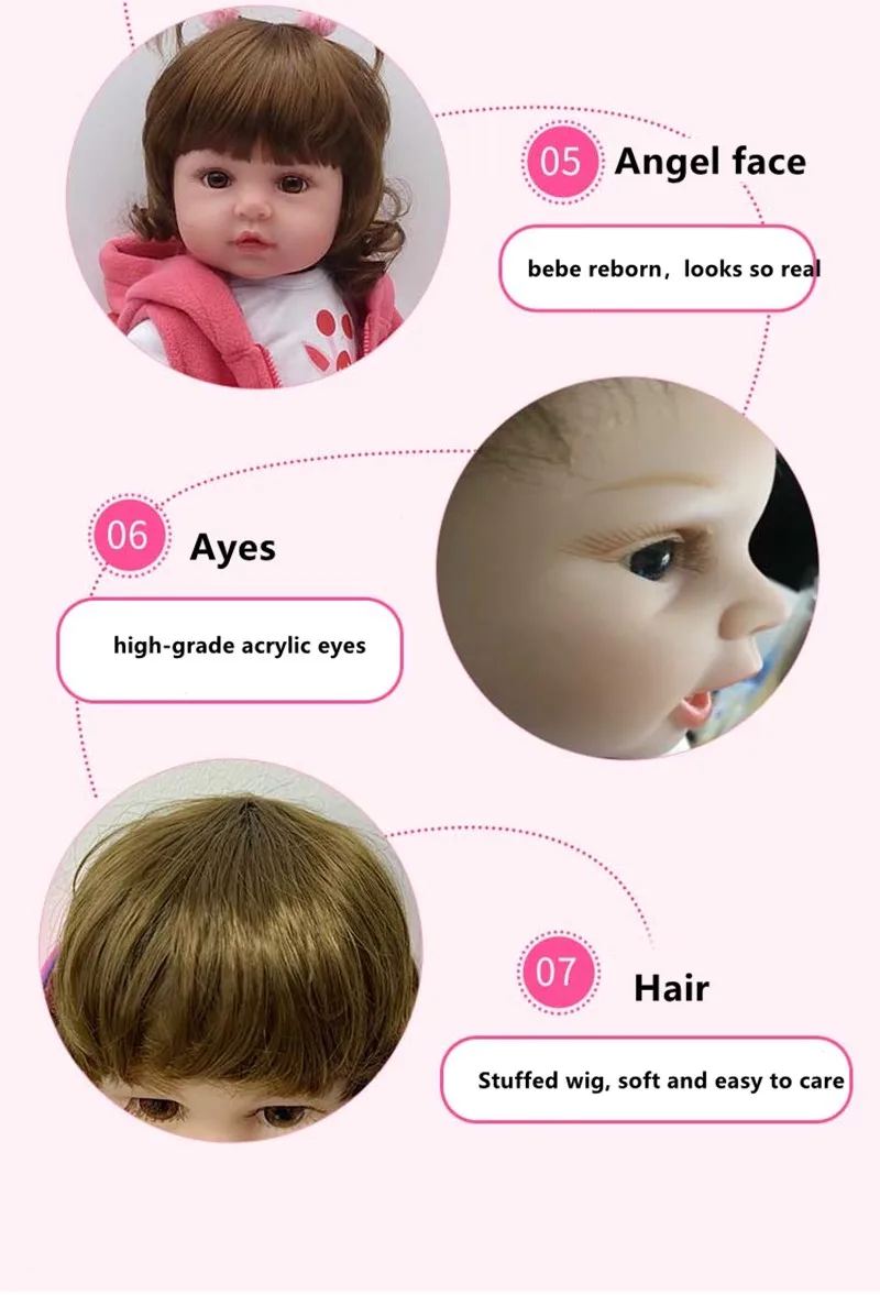 Bebes Reborn Baby Doll реалистичные куклы силиконовые Inteiro лучшие подарки для вашего ребенка Boneca Reborn с одеждой райские галерея