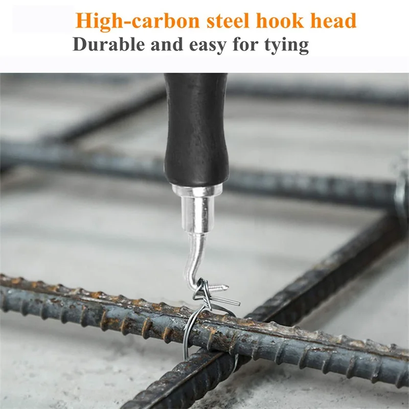 자동 철봉 묶기 후크 철근 층 건설 현장 권선 도구 와이어 매듭 펜치 철강 선 묶기Construction Tool Parts